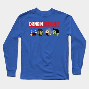 DrinkIN GeekOUT (Marvel) Long Sleeve T-Shirt